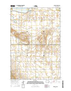 Veblen NE 2014 topographic map thumbnail
