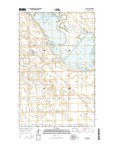 Upham 2014 topographic map thumbnail
