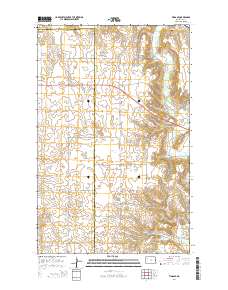 Tioga SE 2014 topographic map thumbnail