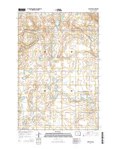 Steele NW 2014 topographic map thumbnail