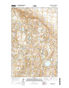 Thompson Lake 2014 topographic map thumbnail