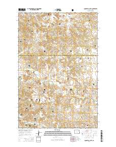 Squaretop Butte 2014 topographic map thumbnail