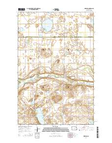 Warwick 2014 topographic map thumbnail