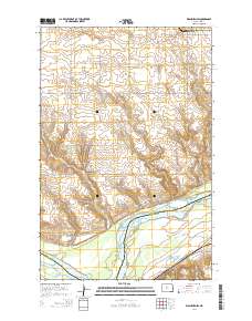 Washburn SW 2014 topographic map thumbnail