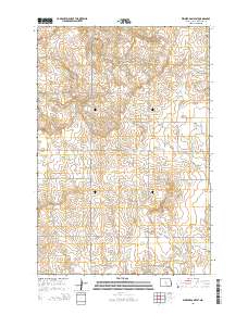 Weisser Dam East 2014 topographic map thumbnail