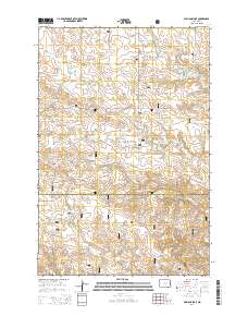 Williams Lake 2014 topographic map thumbnail