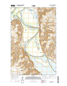 Williston SE 2014 topographic map thumbnail