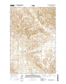 Willow Creek East 2014 topographic map thumbnail