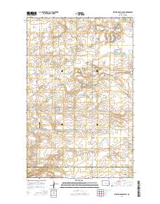 Writing Rock South 2014 topographic map thumbnail
