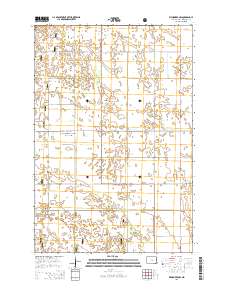 Wyndmere NW 2014 topographic map thumbnail