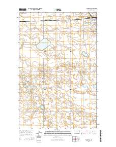 Tunbridge 2014 topographic map thumbnail