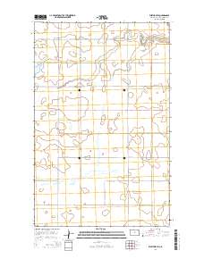 Westhope SE 2014 topographic map thumbnail