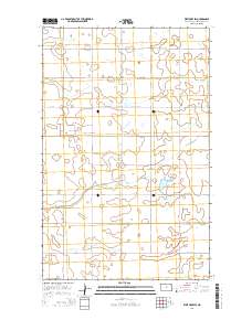 Westhope SW 2014 topographic map thumbnail