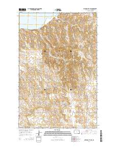 Watford City NW 2014 topographic map thumbnail