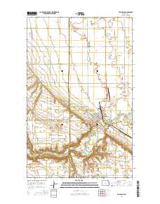 Walhalla 2014 topographic map thumbnail