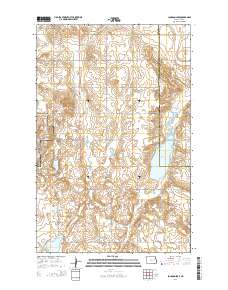 Johnson Lake 2014 topographic map thumbnail