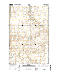 Roseglen 2014 topographic map thumbnail