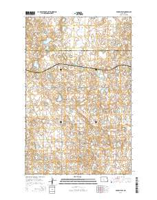 Benedict SW 2014 topographic map thumbnail