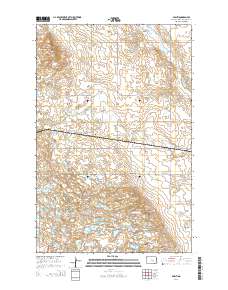 Vashti 2014 topographic map thumbnail