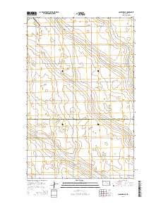 Lansford SE 2014 topographic map thumbnail