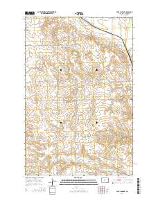 Fort Clark NE 2014 topographic map thumbnail