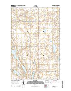 Courtenay NW 2014 topographic map thumbnail
