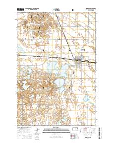 Hankinson 2014 topographic map thumbnail