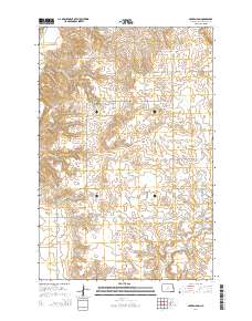 Nygren Dam 2014 topographic map thumbnail