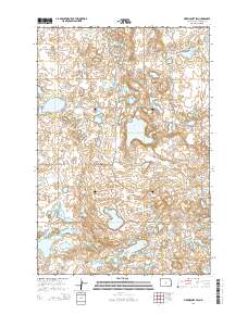 Merricourt SW 2014 topographic map thumbnail