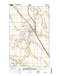 Manvel 2014 topographic map thumbnail