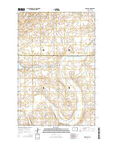 Mercer SE 2014 topographic map thumbnail