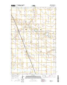 Omemee 2014 topographic map thumbnail