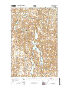 Palermo NW 2014 topographic map thumbnail