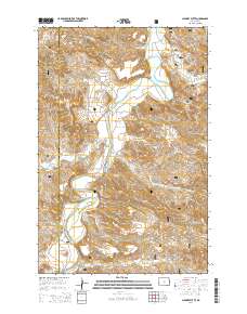 Chimney Butte 2014 topographic map thumbnail