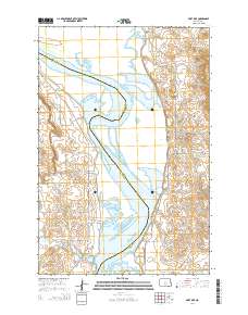 Fort Rice 2014 topographic map thumbnail