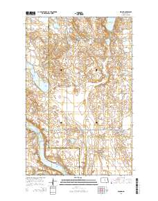 Esmond 2014 topographic map thumbnail