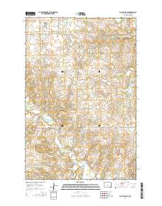 Fort Clark SE 2014 topographic map thumbnail