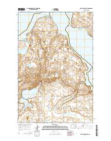Free Peoples Lake 2014 topographic map thumbnail