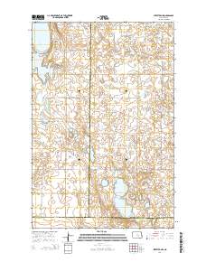 Streeter NW 2014 topographic map thumbnail