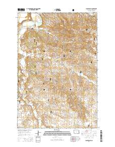Juniper Spur 2014 topographic map thumbnail