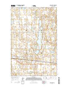 Michigan West 2014 topographic map thumbnail