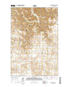 Dunn Center NW 2014 topographic map thumbnail