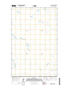 Hannah OE N 2014 topographic map thumbnail