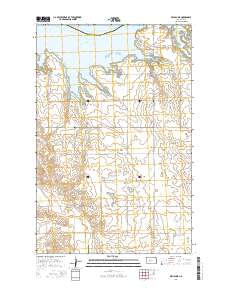 Beulah NE 2014 topographic map thumbnail
