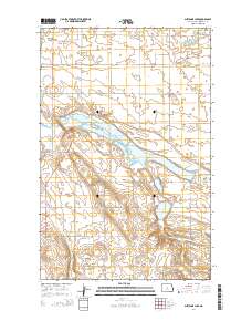 Sheyenne Lake 2014 topographic map thumbnail
