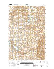 Pelican Lake 2014 topographic map thumbnail