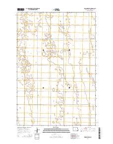 Wyndmere NE 2014 topographic map thumbnail
