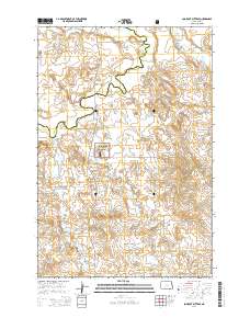Lookout Butte SE 2014 topographic map thumbnail