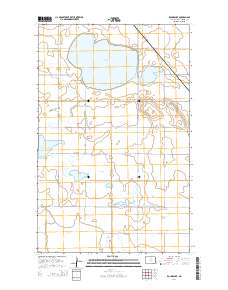 Round Lake 2014 topographic map thumbnail