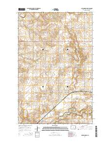 Spring Brook 2014 topographic map thumbnail